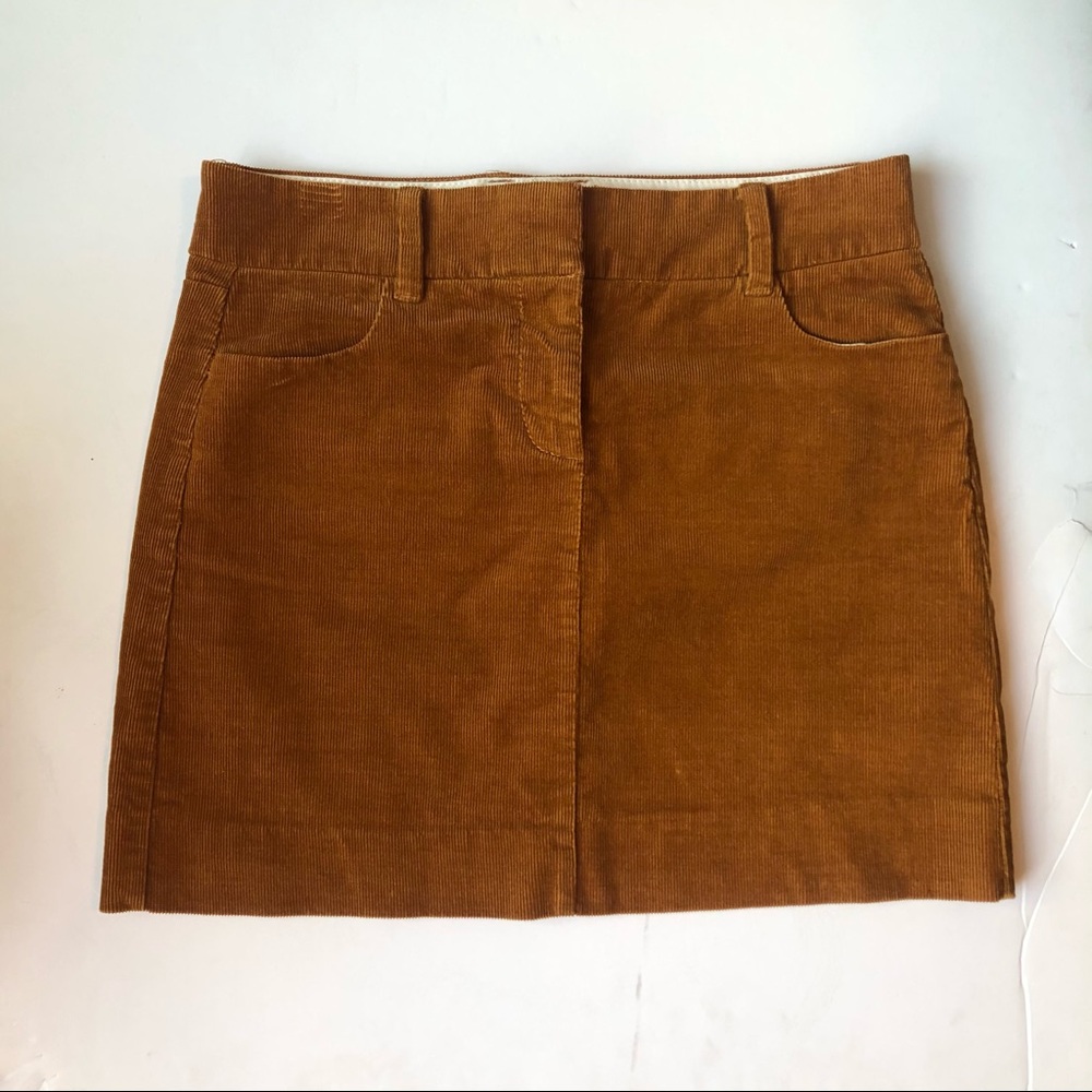 Vintage Preppy J Crew Cord Mini Skirt Size 0